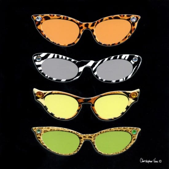 Eyewear as Card Art