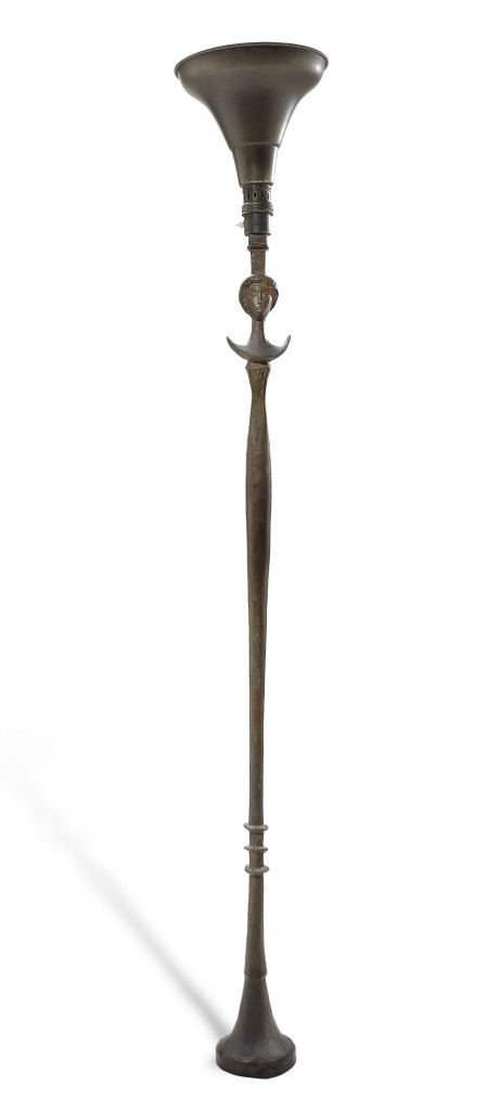 Giacometti  Lamp in Elsa Schiaparelli Sale at Christie's Paris