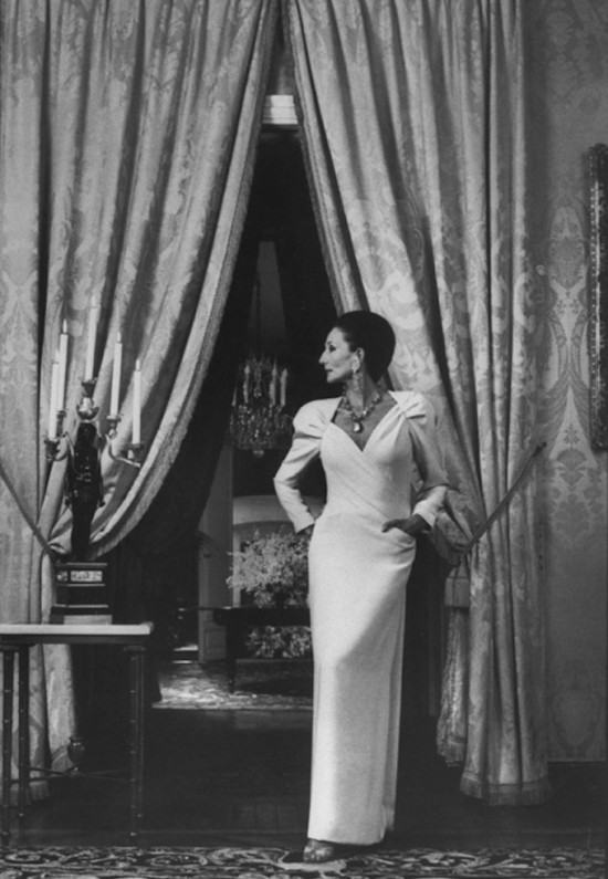 Jacqueline de Ribes in her own design, 1985