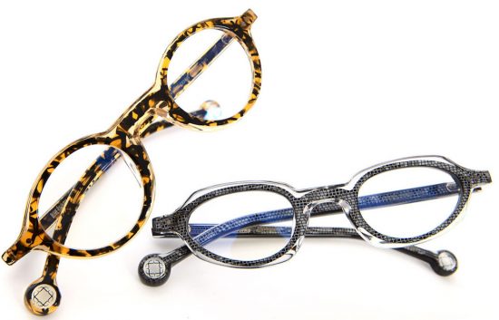 BKxLAE-TwoNoonsAmbert TwoRaysSnake) - Eyestylist Two Noons and Two Rays by Blake Kuwahara x l.a.Eyeworks