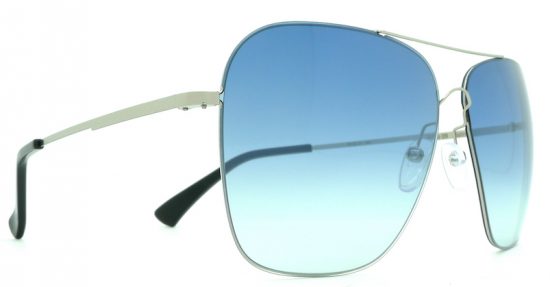 ZERO 09 Side Platinum with Grad Blue lenses - Eyestylist