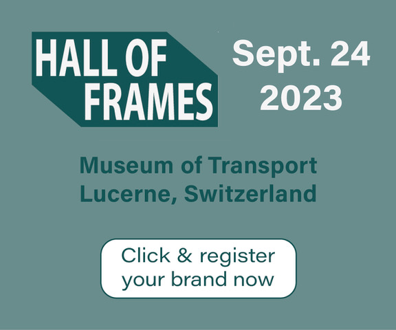 Hall of Frames Event September 24 2023 at the museum of transport in Lucerne, Switzerland. Click and register your brand now.