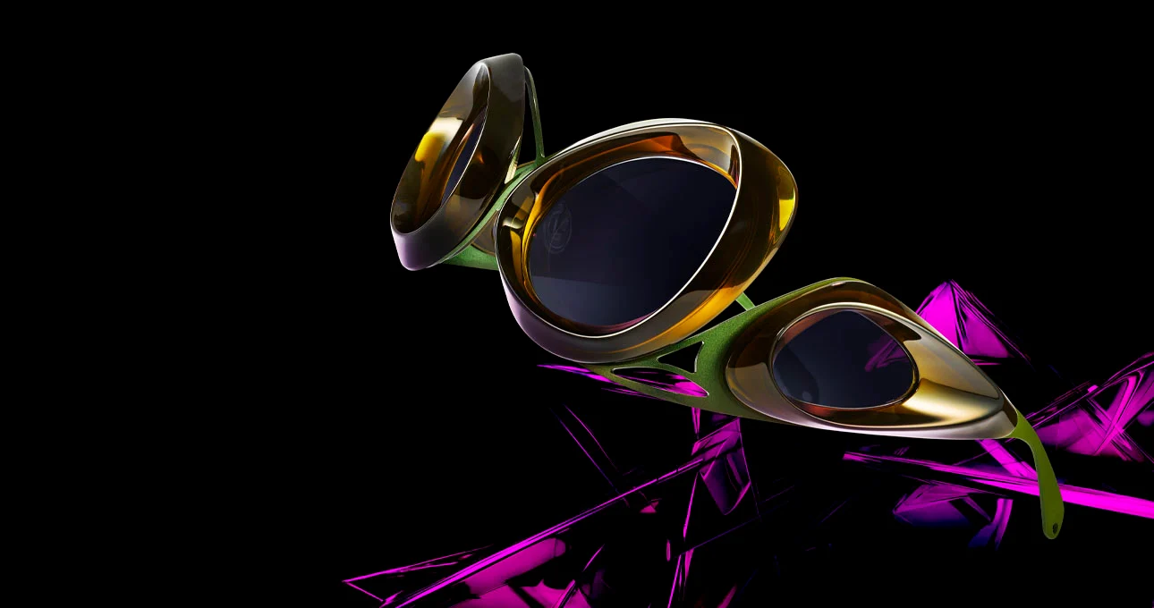 theo eyewear collaborates with young designer, Byron Wang